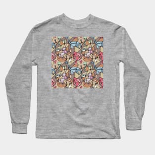 Mythical Creatures Stained Glass Long Sleeve T-Shirt